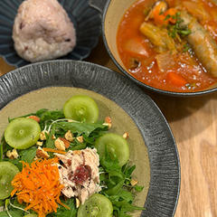 料理を引き立ててくれる、とても素敵な器