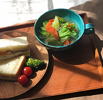 春の朝食