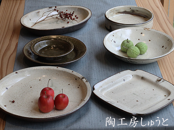 陶工房しゅうとさんの器
