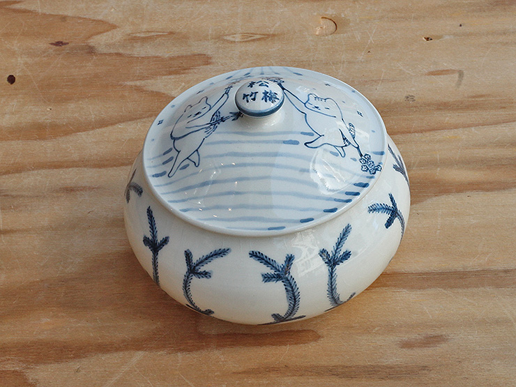 村田亜希・蓋もの（松竹梅）