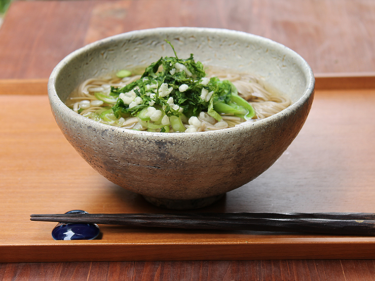 キラキラ光る大きめ丼★メタリックな椀　作家物